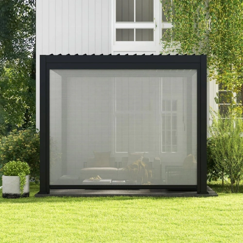 Roleta przeciwsłoneczna opuszczana 4M - Pergola tarasowa MIRADOR Classic i Premium 111 - Antracyt